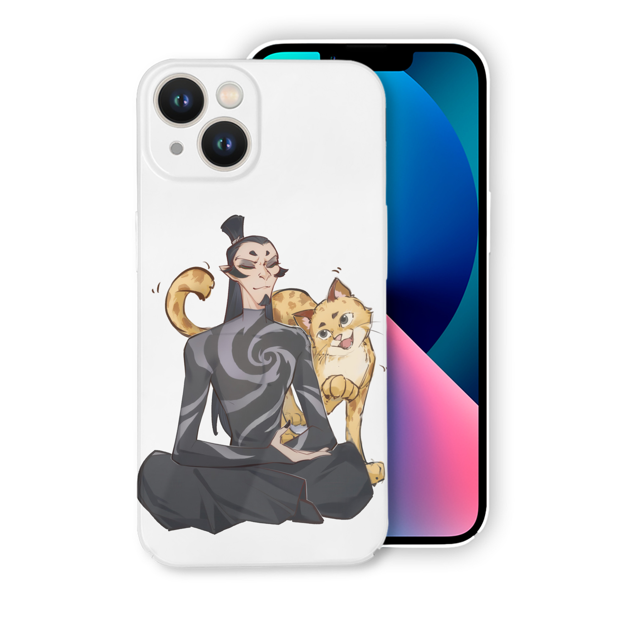 （画像用） Ne Zha 2 ナタ 魔童の大暴れ 【iPhone 14シリーズ対応】ハードケース